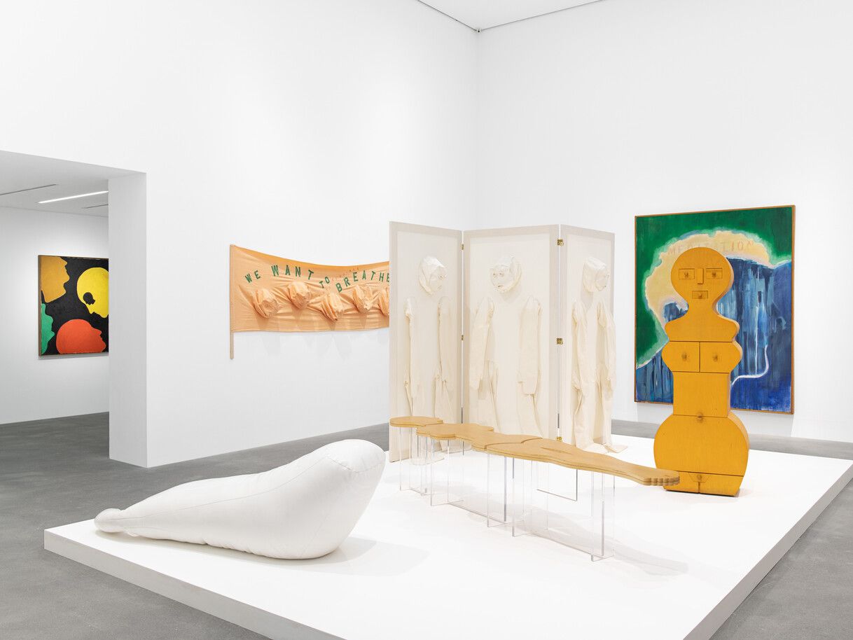 Installation view of Nicola L. – The Skin of Things